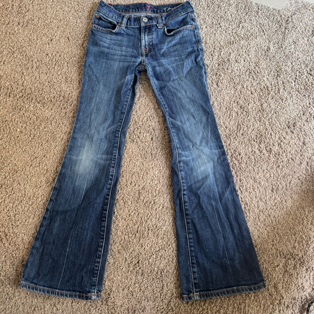 7 for all mankind girls Flare “A” jeans